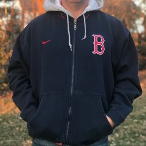 nike red sox hoodie